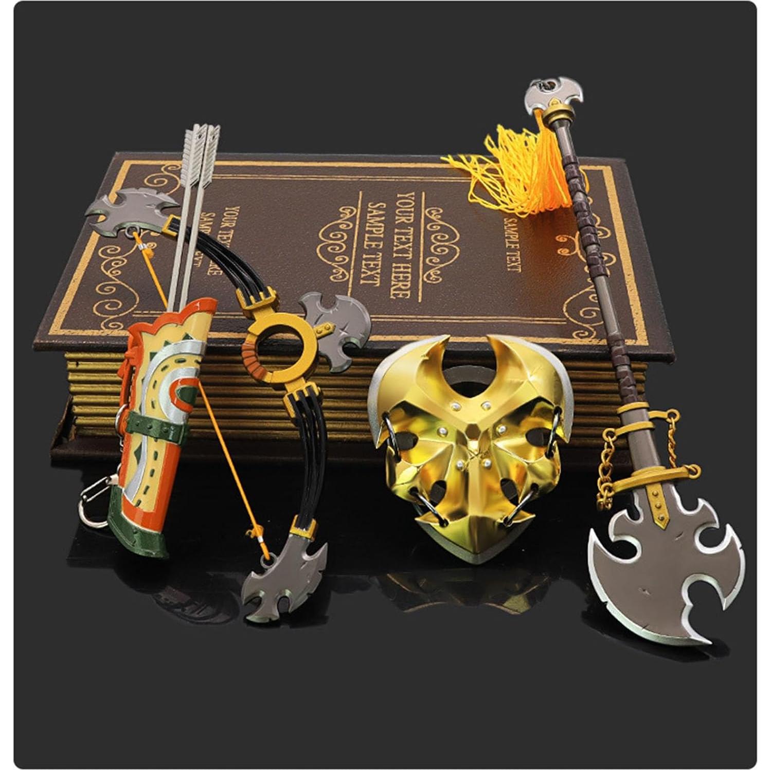 Conjunto de Equipamiento Savage Lynel 3 Piezas - Lanza, Escudo y Arco