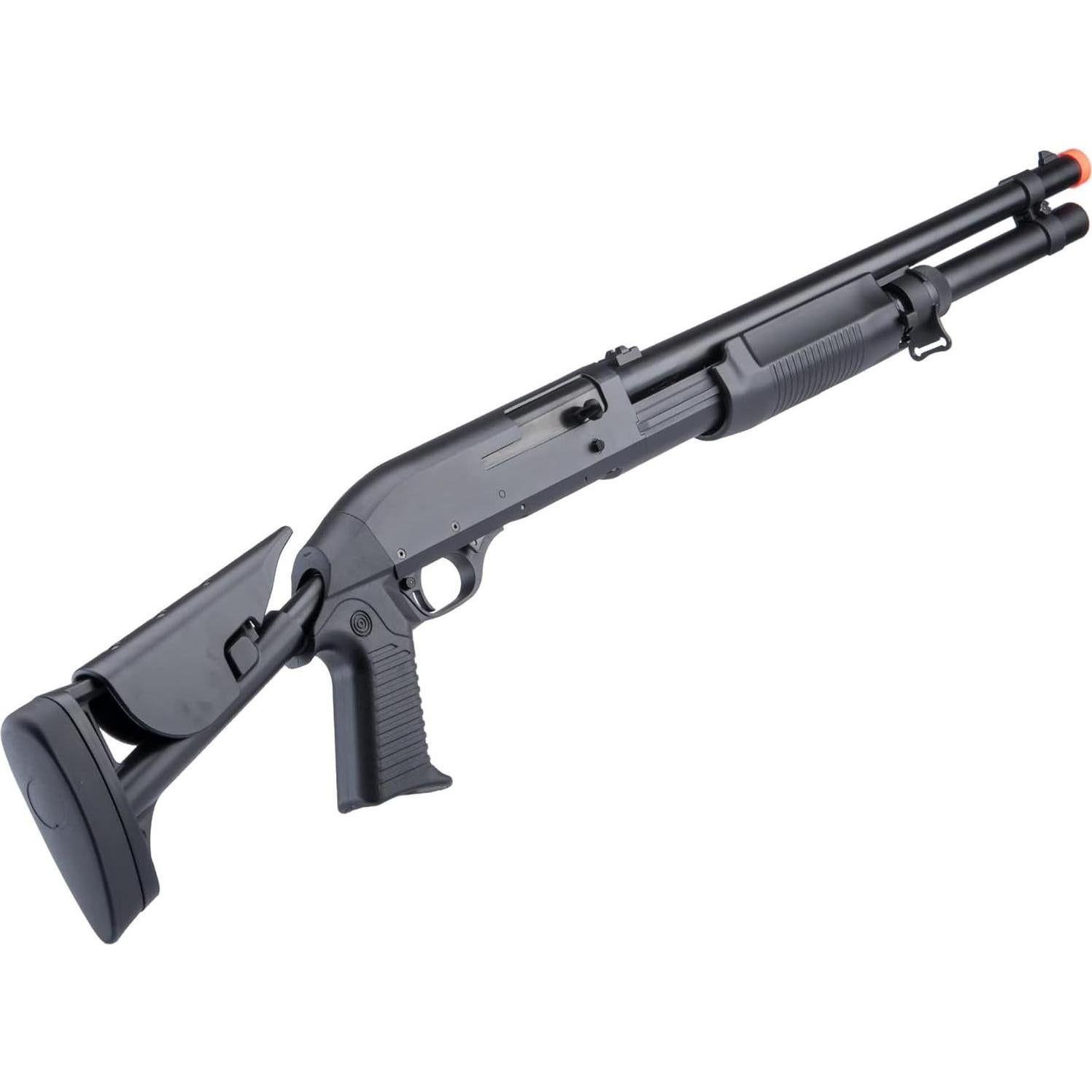 Escopeta Airsoft CYMA M3 Tri-disparo Culata Retráctil 2.5kg