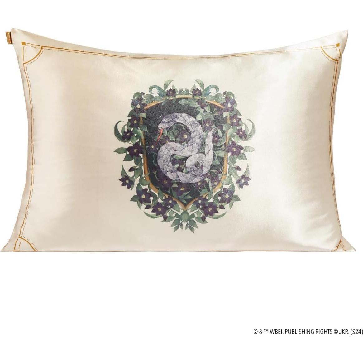 Funda de Almohada Kitsch Harry Potter Slytherin Doble Cara