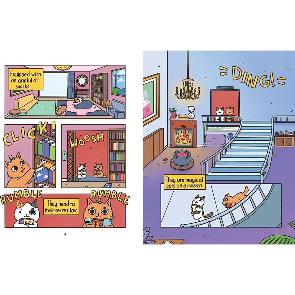 Cat & Cat Adventures: The Quest for Snacks: A Graphic Novel (Cat & Cat Adventures, 1)