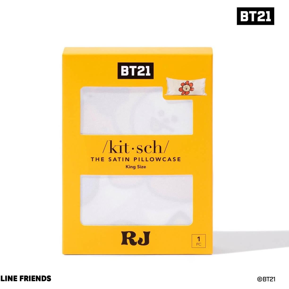 Funda de Almohada Kitsch King Satén RJ - Suave y Fresca