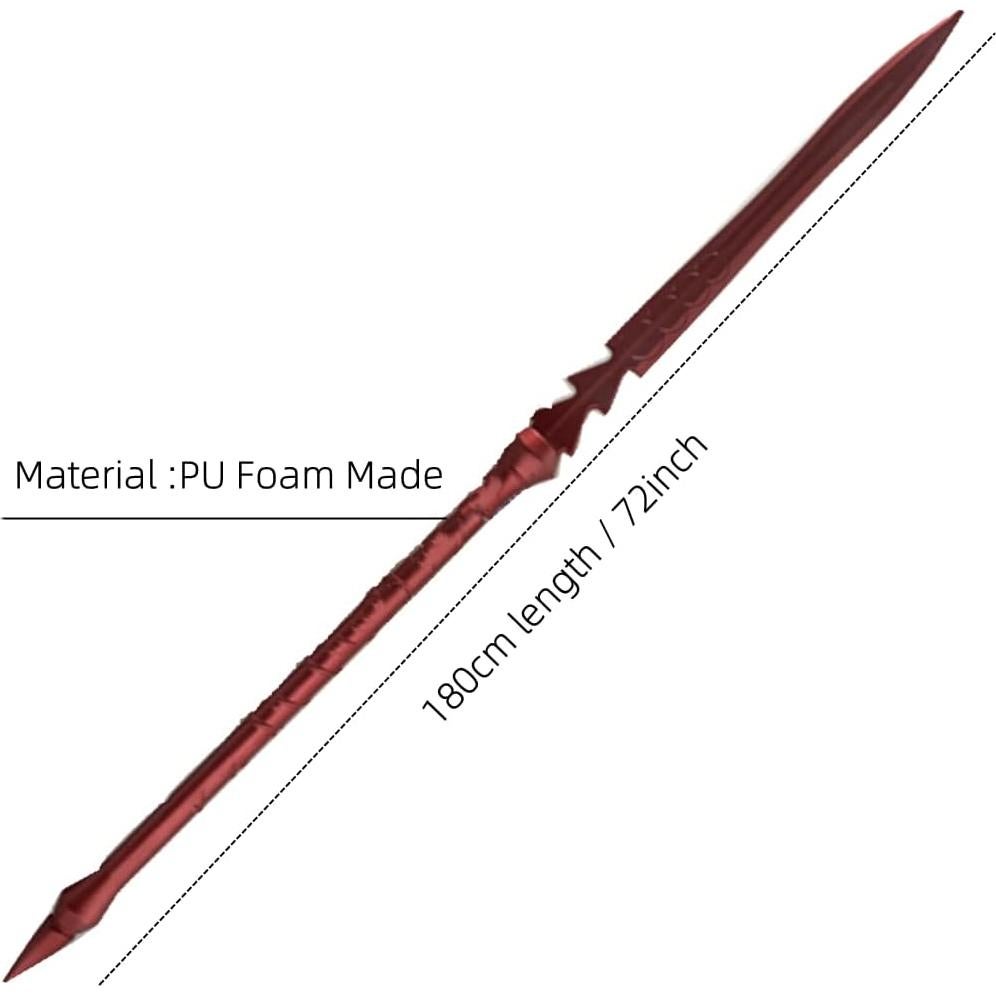 Espada de Cosplay Gae Bolg damdos 102cm Espuma PU Halloween