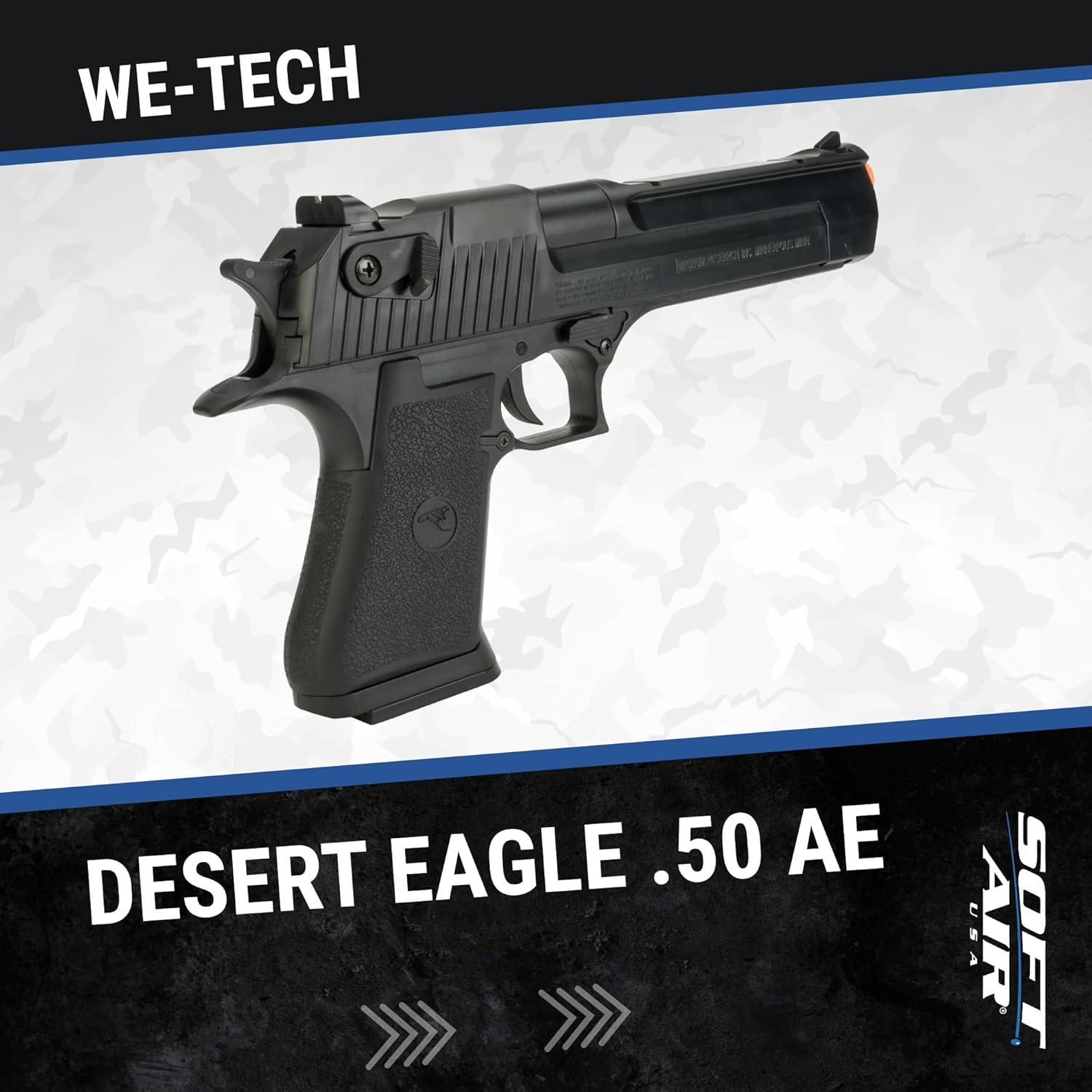 Pistola de Airsoft Desert Eagle Resorte 0.45 kg 170-220 FPS