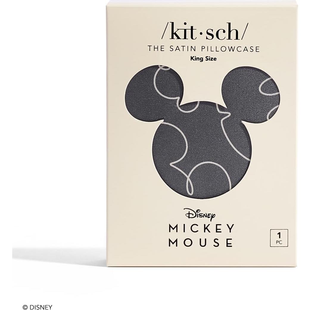 Funda de Almohada Kitsch Disney Mickey Mouse King Satén