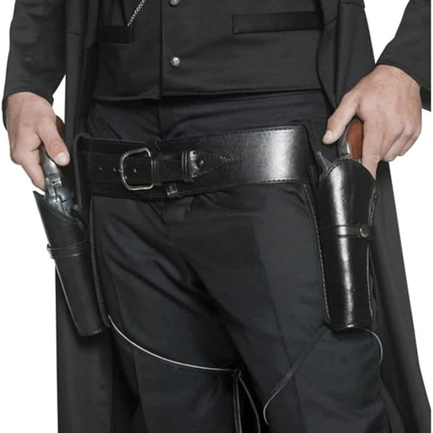 Funda de pistola de cuero sintético LKYLVEE - Estilo medieval