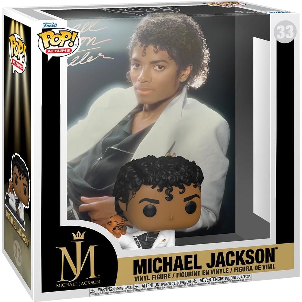 POP! Albums: Michael Jackson - MJ - Thriller - Music - Collectable Vinyl Figure - Gift Idea - Official Merchandise - for Kids & Adults - Music Fans - Model Figure for Collectors and Display