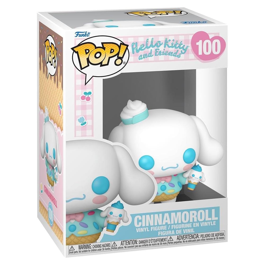Figura Funko POP Cinnamoroll con Helado - 8 cm - Sanrio