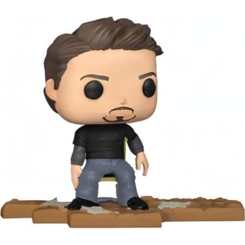 POP! Deluxe Marvel: Avengers Victory Shawarma Series - Tony Stark (Iron Man), Amazon Exclusive, Figure 2 of 6