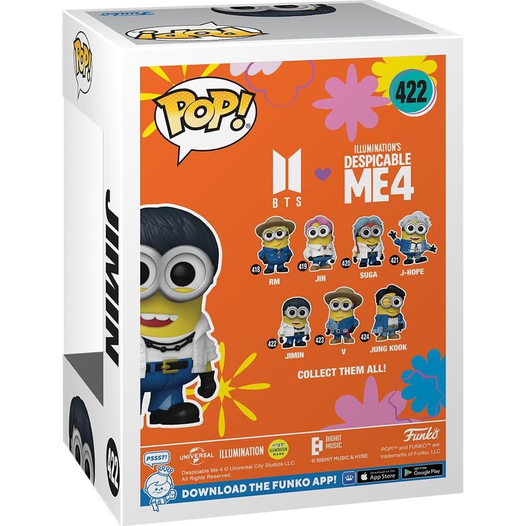 Figura de Vinilo Funko Pop! Jimin Minion 9.5 cm - BTS