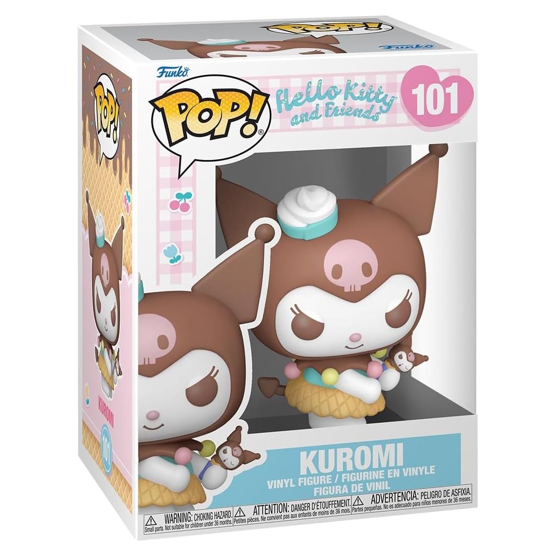 Figura de Vinilo Funko Pop Kuromi con Helado - 9.9 cm - Sanrio
