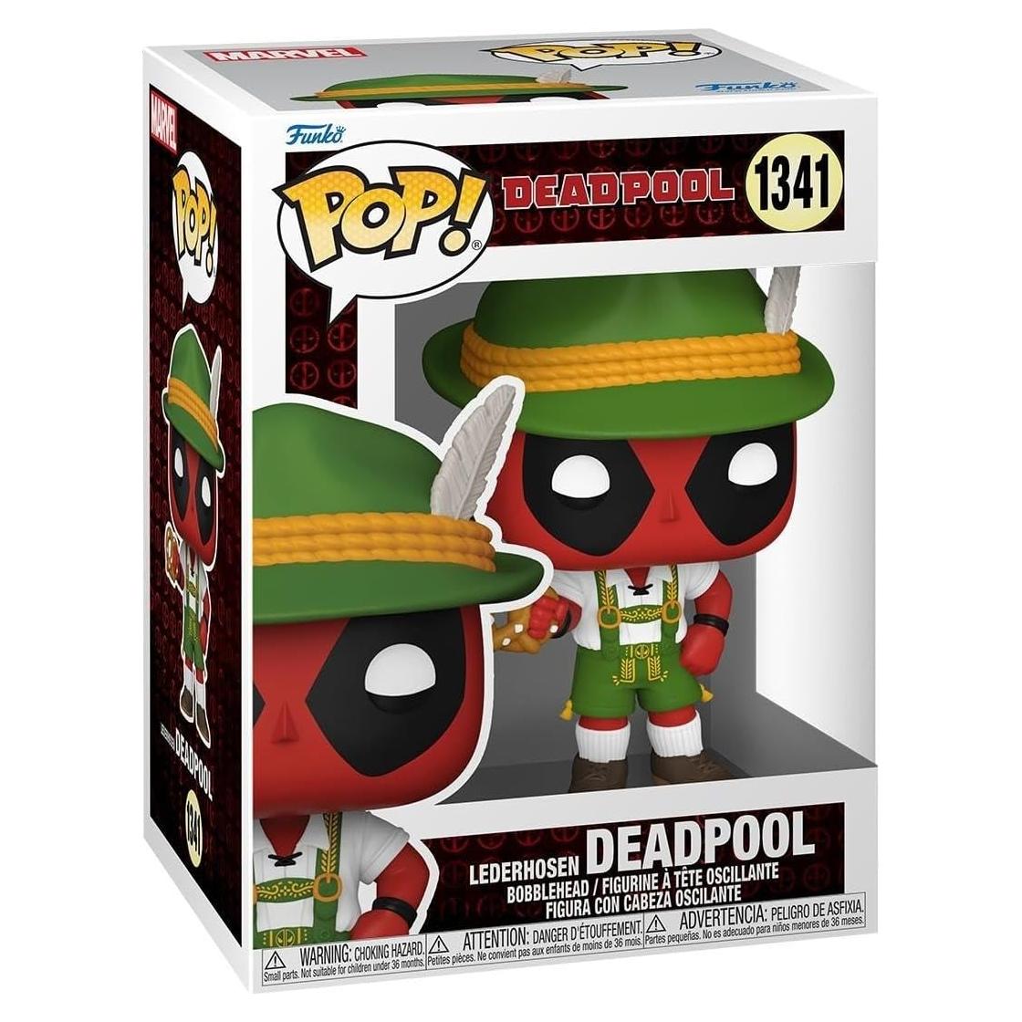 Funko POP! Marvel Deadpool Lederhosen Figura Vinilo 10.95 cm