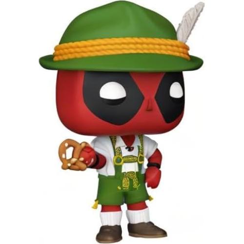 Funko POP! Marvel Deadpool Lederhosen Figura Vinilo 10.95 cm