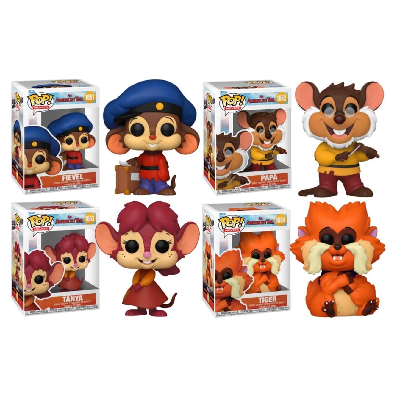 an American Tail Pop! Movies Complete Set (4)