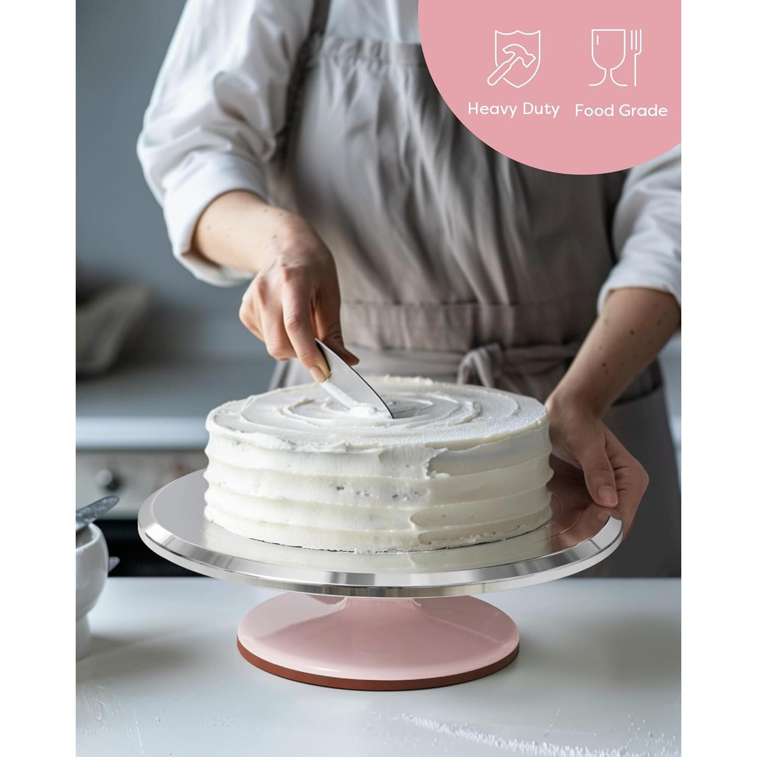 Soporte Giratorio Kootek 30 cm Antideslizante para Pasteles