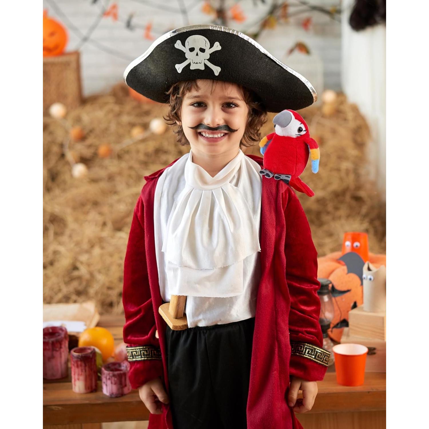 Loro de Peluche Magnético Rojo Roicaholy para Hombro 13 cm