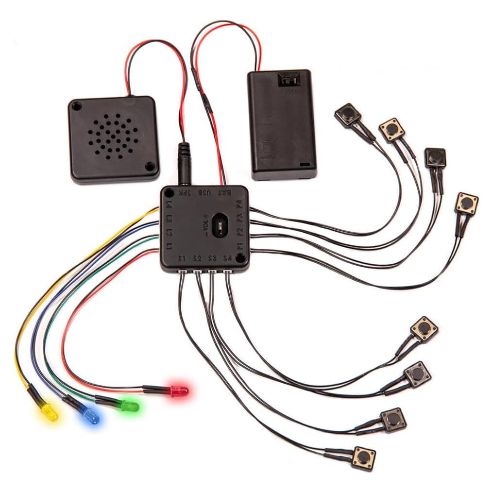 Módulo de Luz y Sonido COSVOX para Cosplay - 4 Botones, 8MB