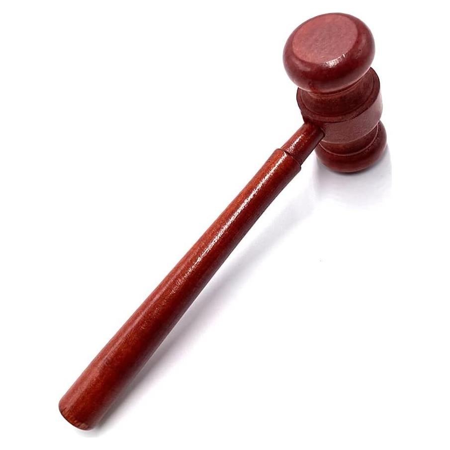 Mazo de Juez de Madera Aliotech para Disfraz de Halloween