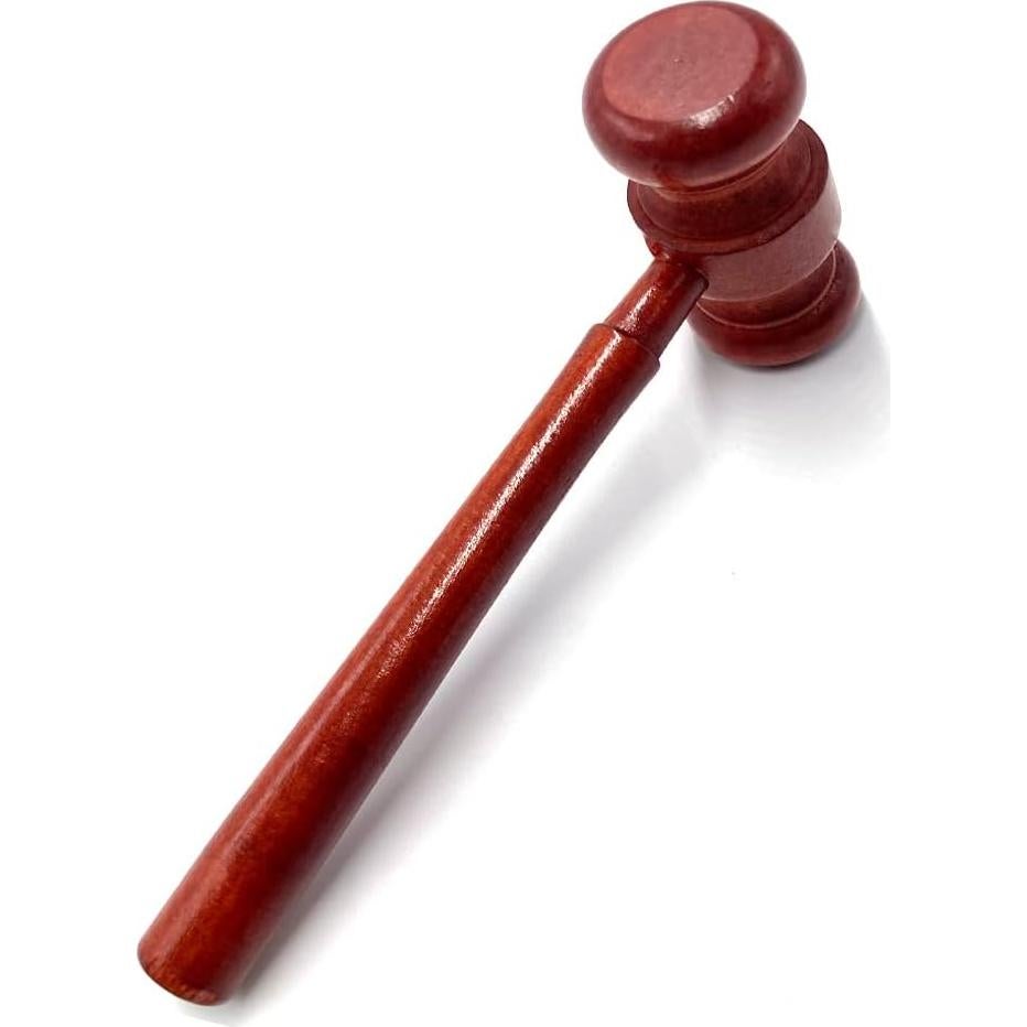 Mazo de Juez de Madera Aliotech para Disfraz de Halloween