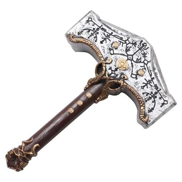 Martillo de Thor de espuma PU Blazing S. GOW 36x25 cm