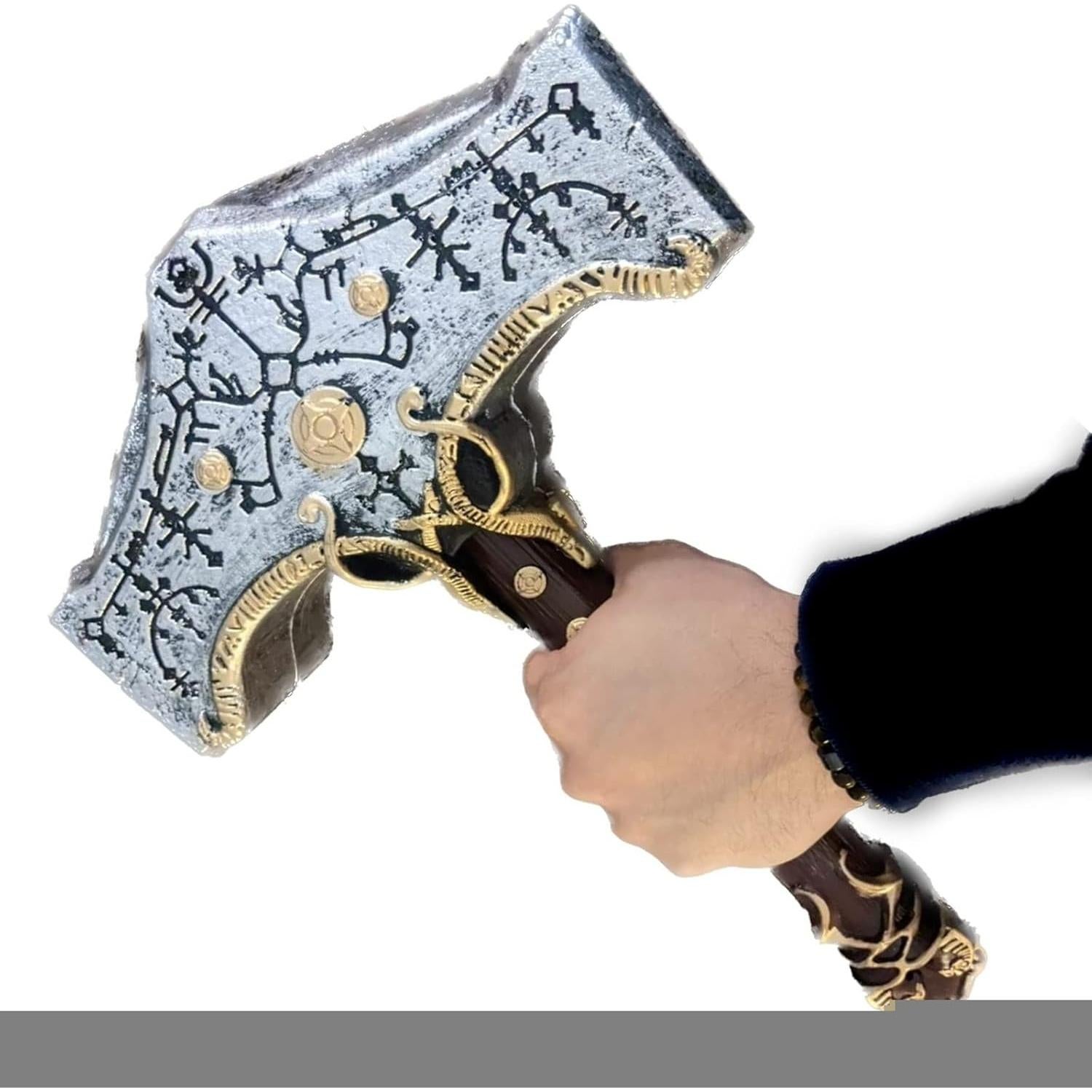 Martillo de Thor de espuma PU Blazing S. GOW 36x25 cm