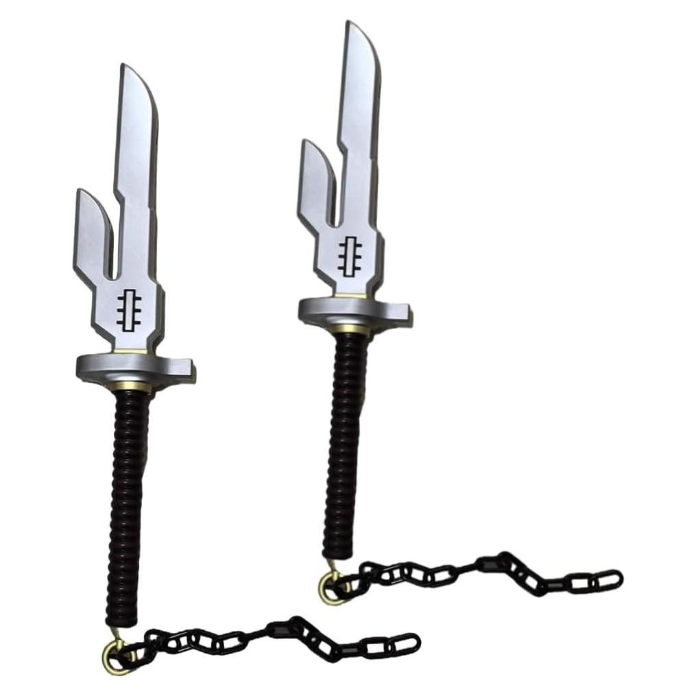 Espada de Cosplay Fushiguro 60cm 2PCS - Prop Halloween damdos