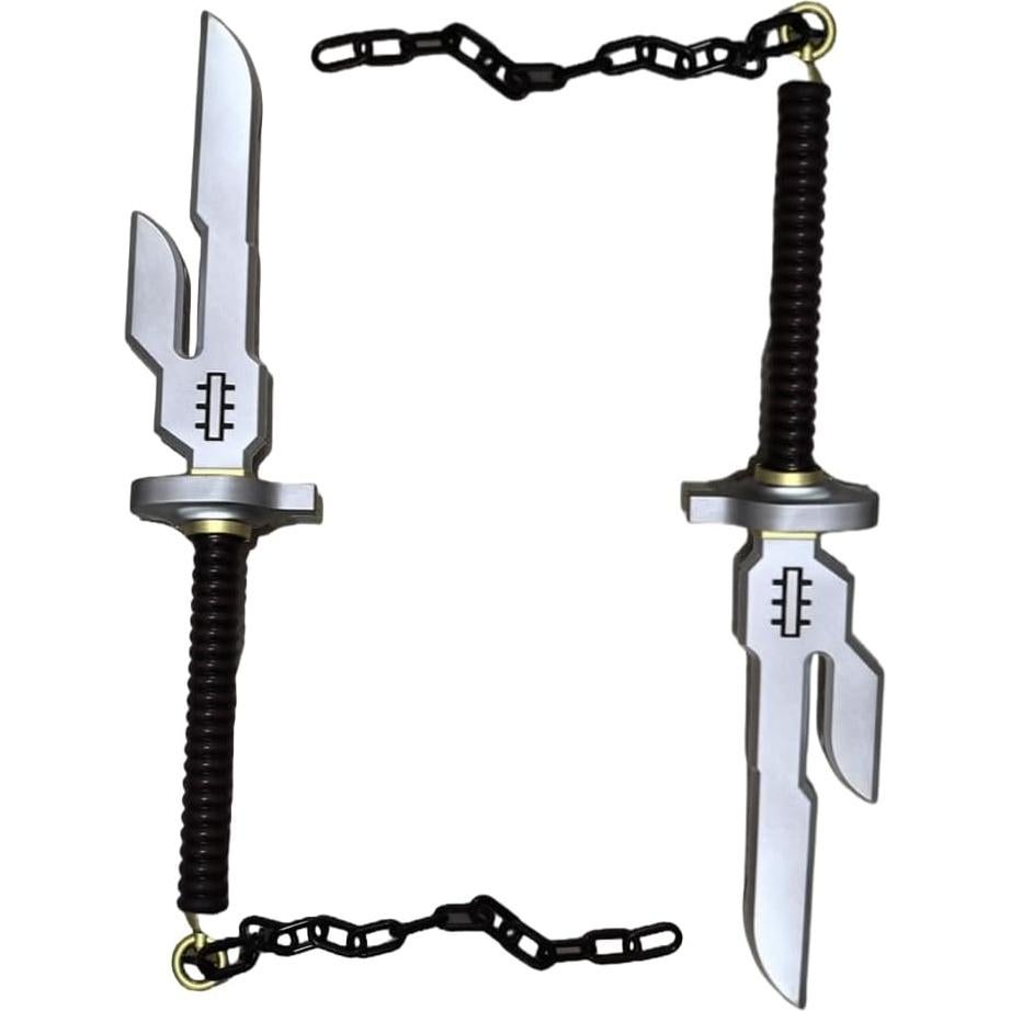 Espada de Cosplay Fushiguro 60cm 2PCS - Prop Halloween damdos
