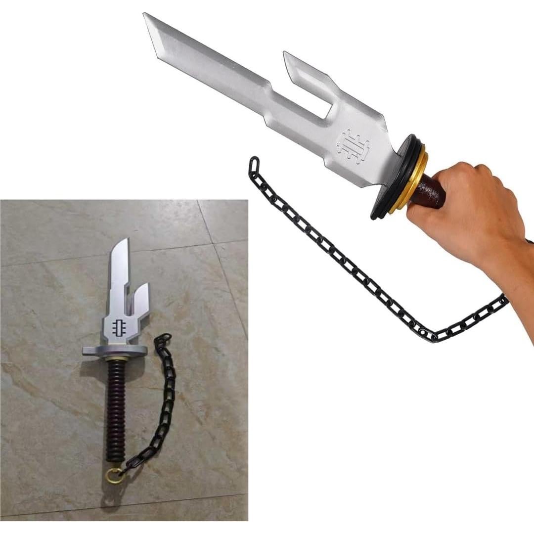 Espada de Cosplay Fushiguro 60cm 2PCS - Prop Halloween damdos