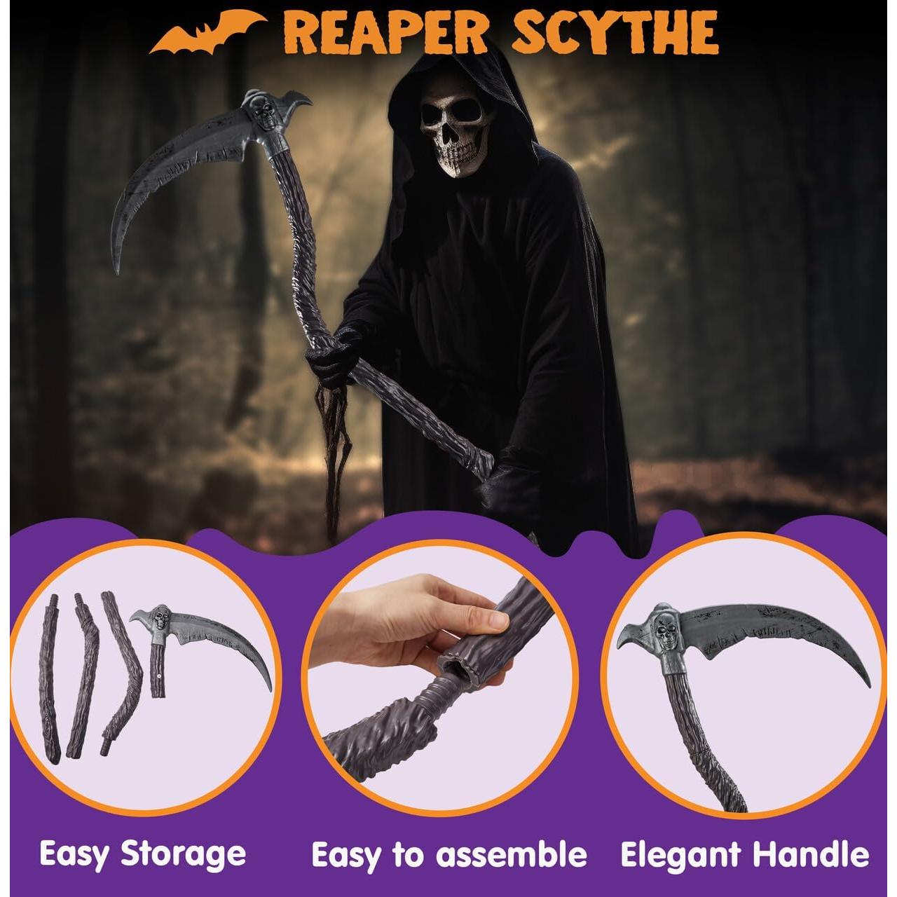 Guadaña del Grim Reaper Spooktacular Creations 37 cm Halloween