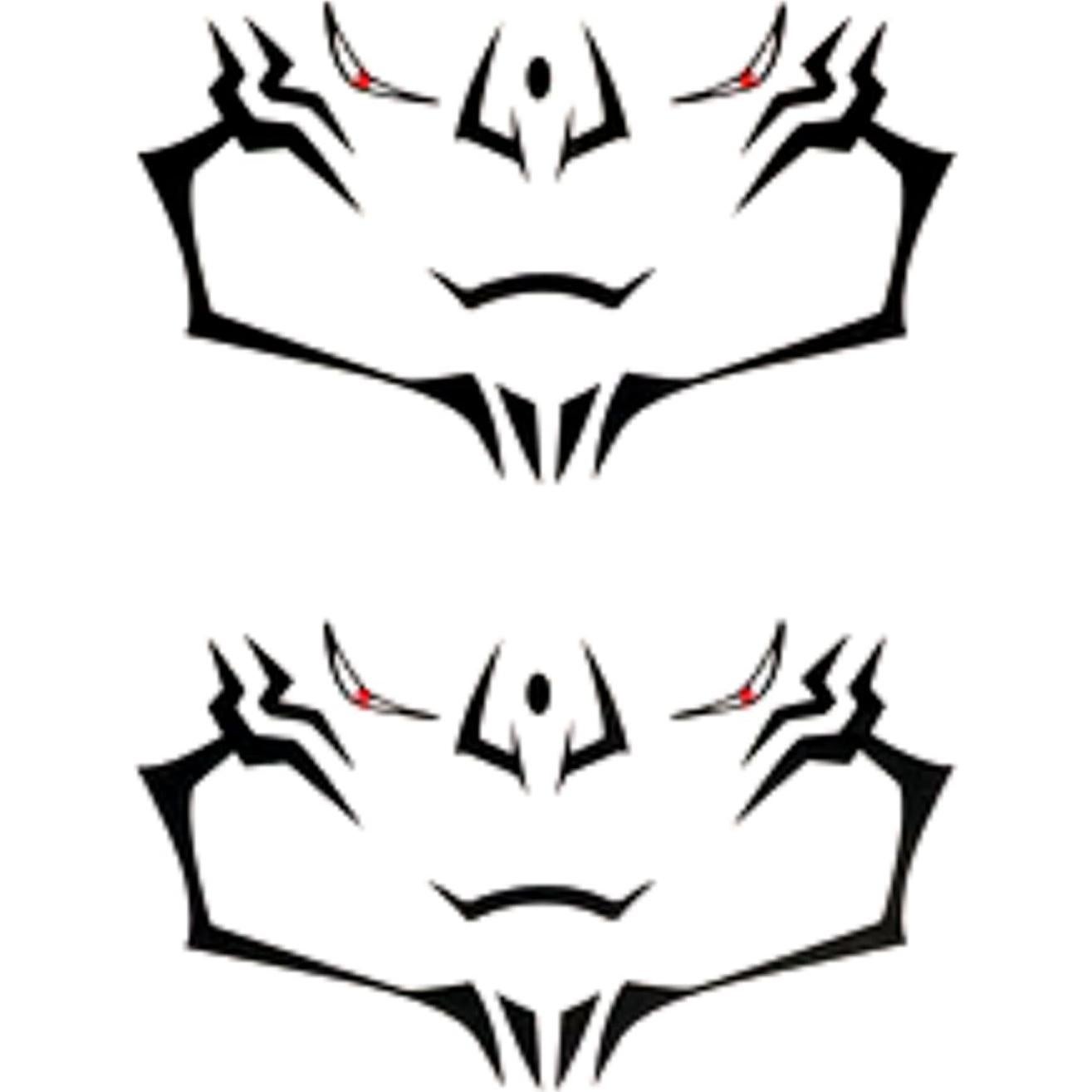 Calcomanías de Tatuajes Temporales Sukuna JJK - DJ