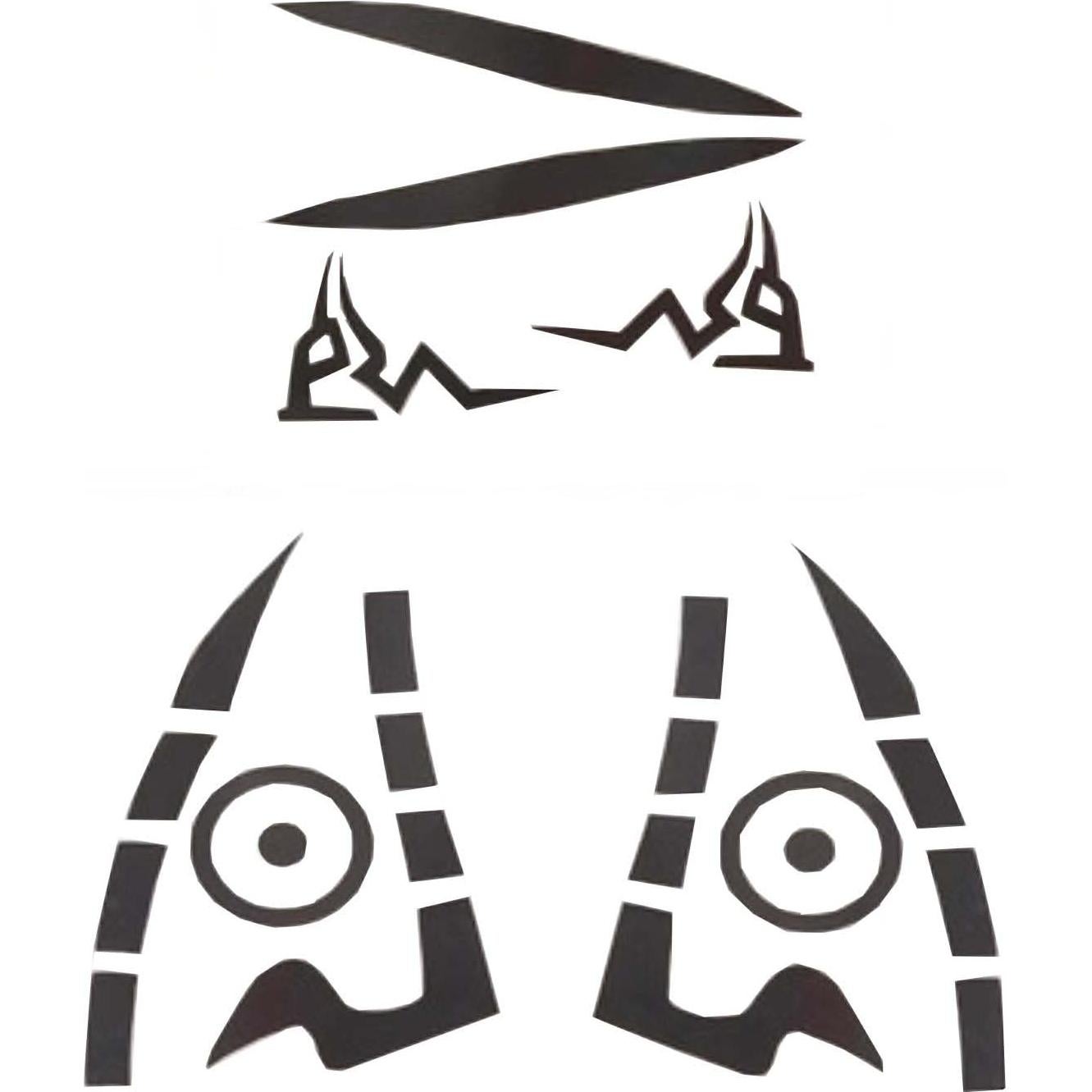 Calcomanías de Tatuajes Temporales Sukuna JJK - DJ