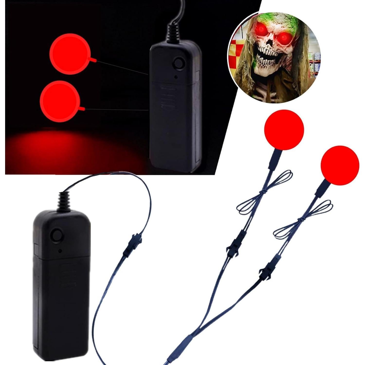 Panel Electroluminescente Rojo Ourbest para Máscaras 2.03cm