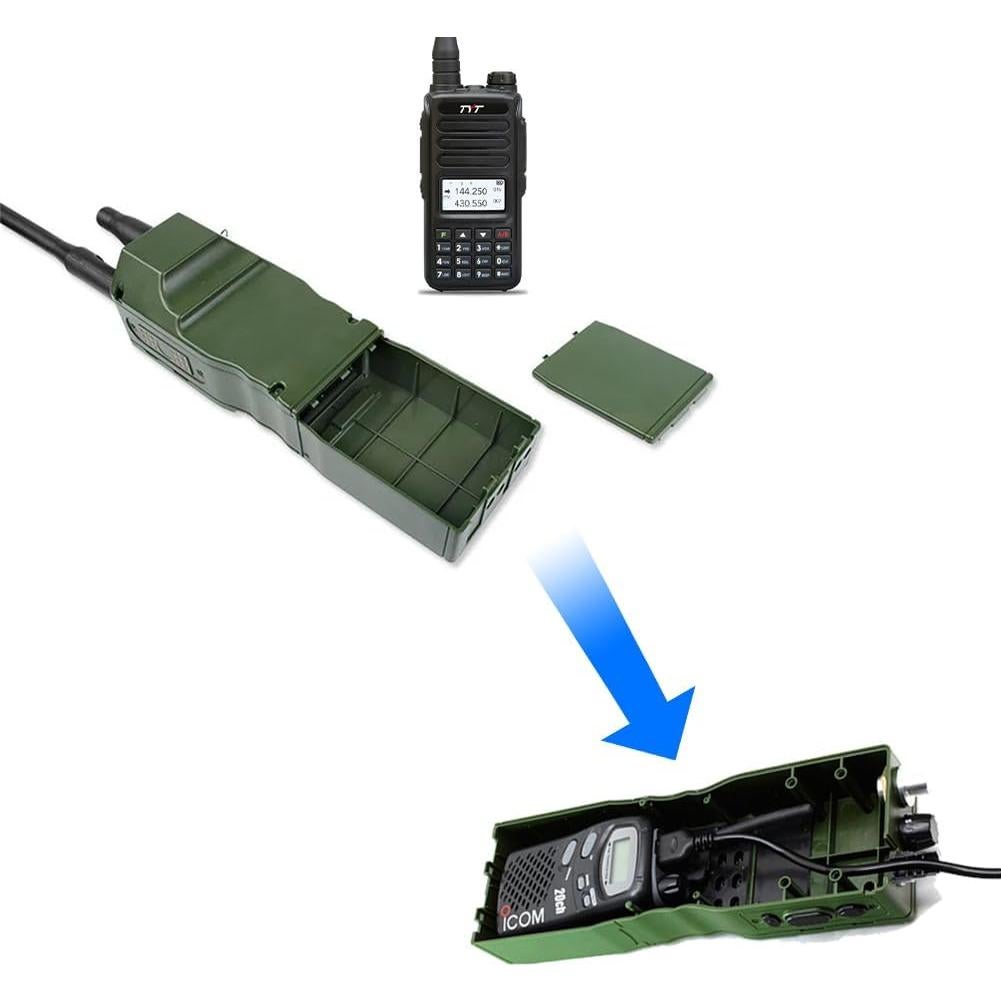 Funda de Radio Falsa Lwuey 23x7cm para Cosplay y Exhibición