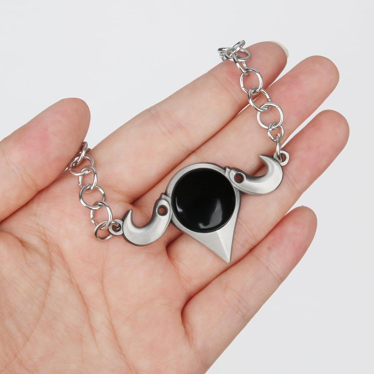 Collar de Cadena para la Cabeza HLENOK 58cm Joyería de Cosplay