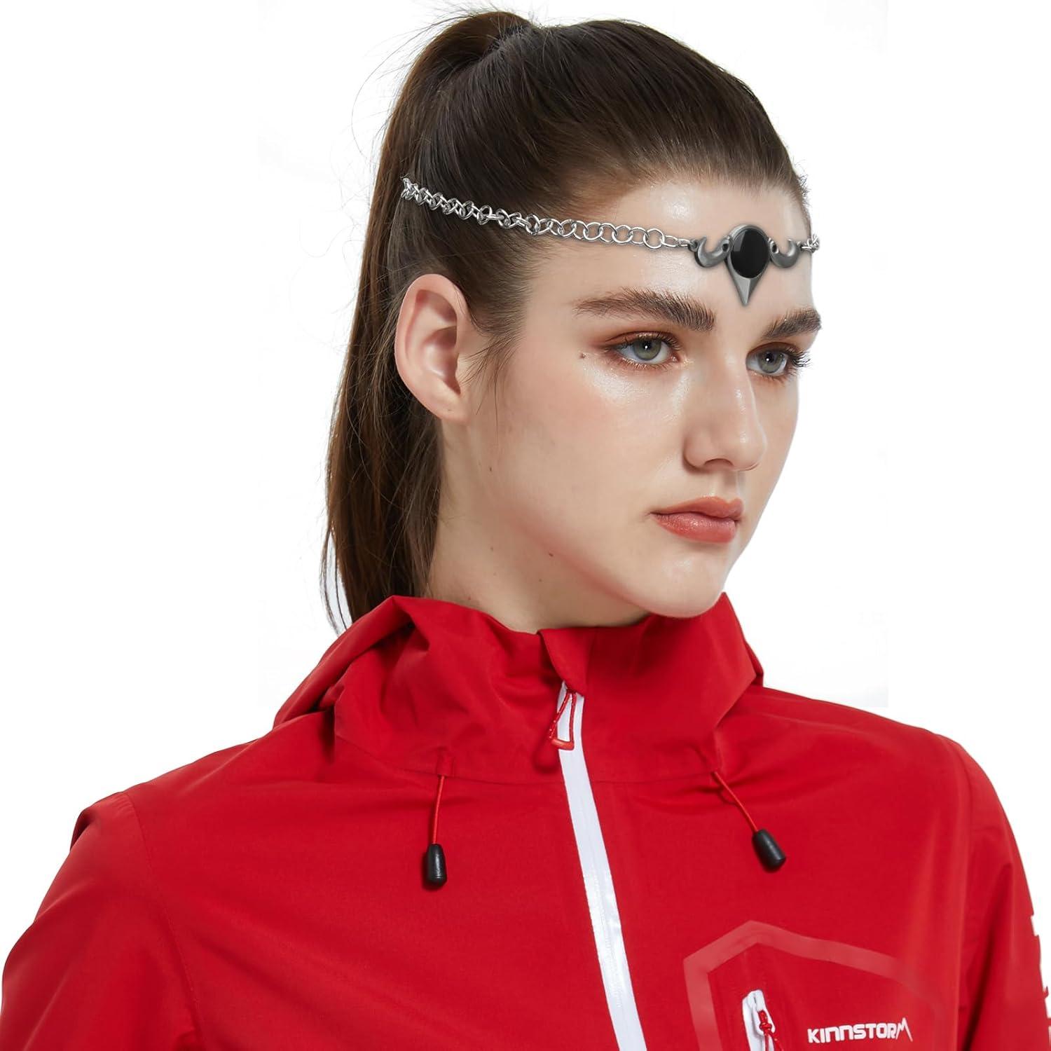 Collar de Cadena para la Cabeza HLENOK 58cm Joyería de Cosplay