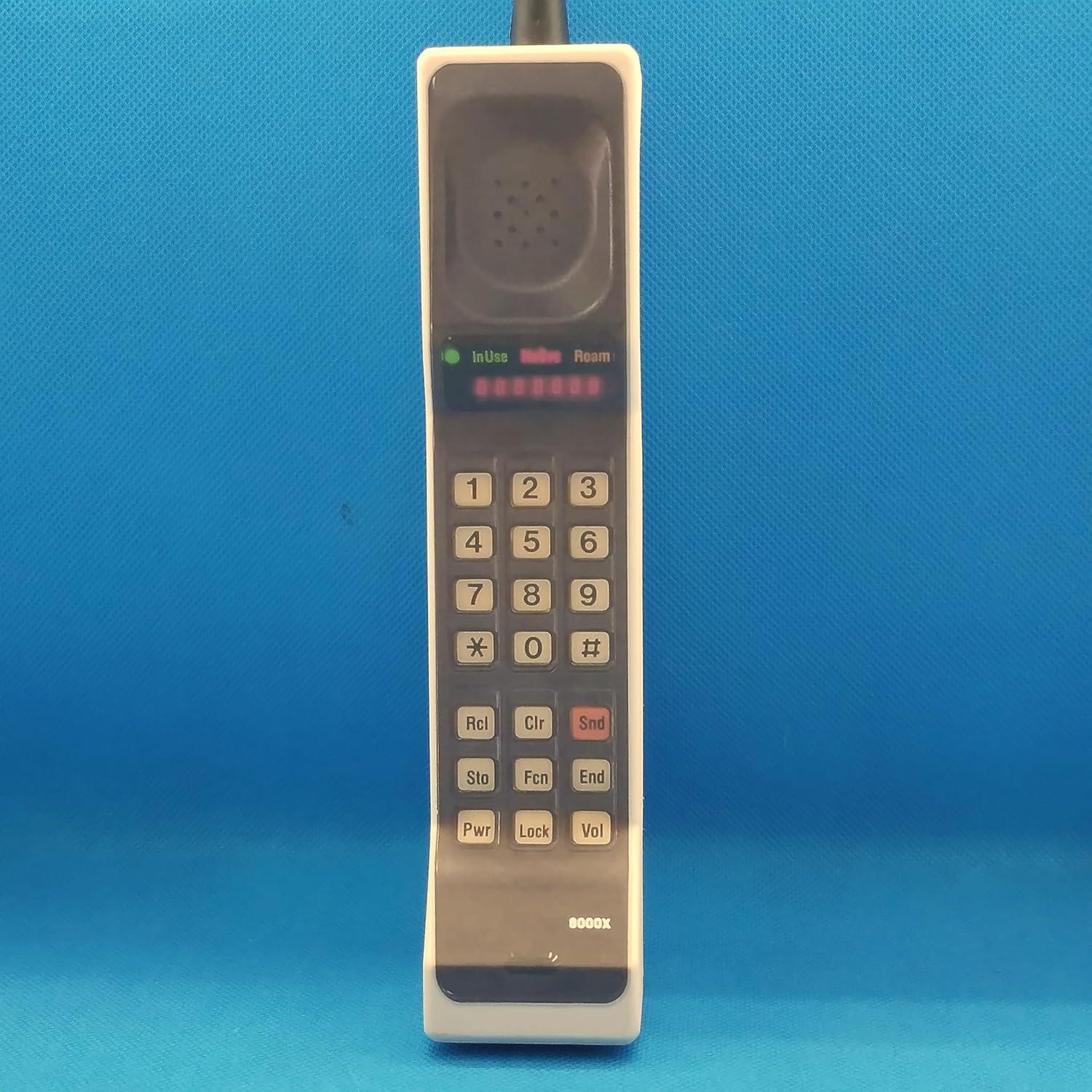 Teléfono de Prop Hecho a Mano Beige 8000x para Cosplay