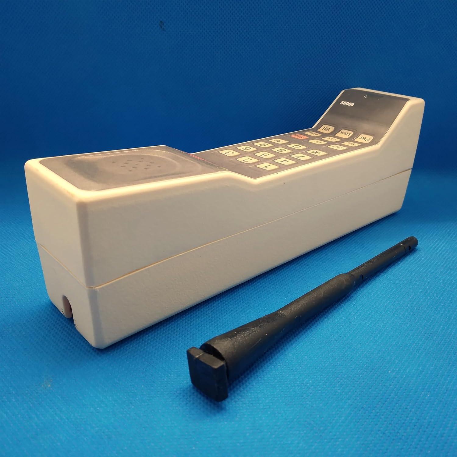 Teléfono de Prop Hecho a Mano Beige 8000x para Cosplay