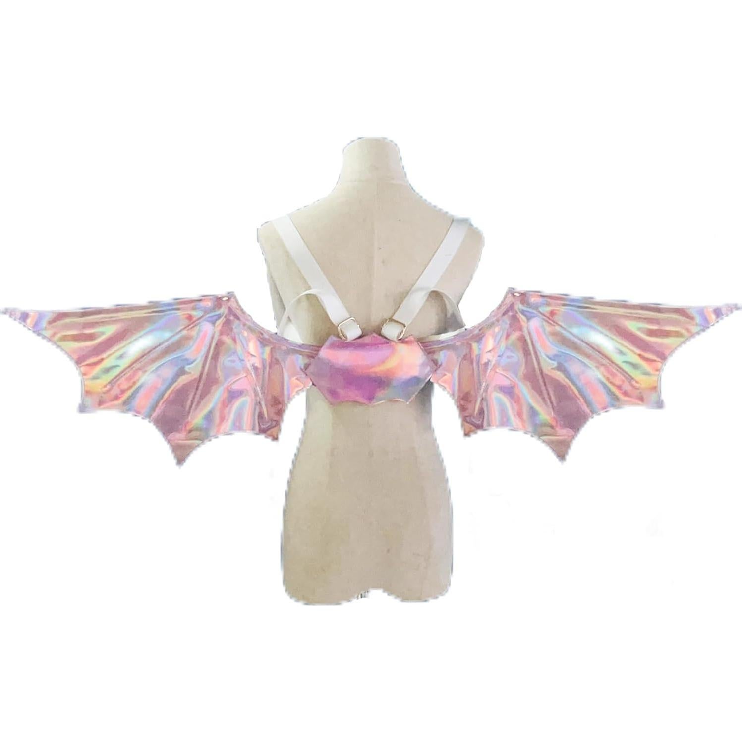 Ala de Diablo ATekatac Rosa Accesorio Halloween 99.8 cm