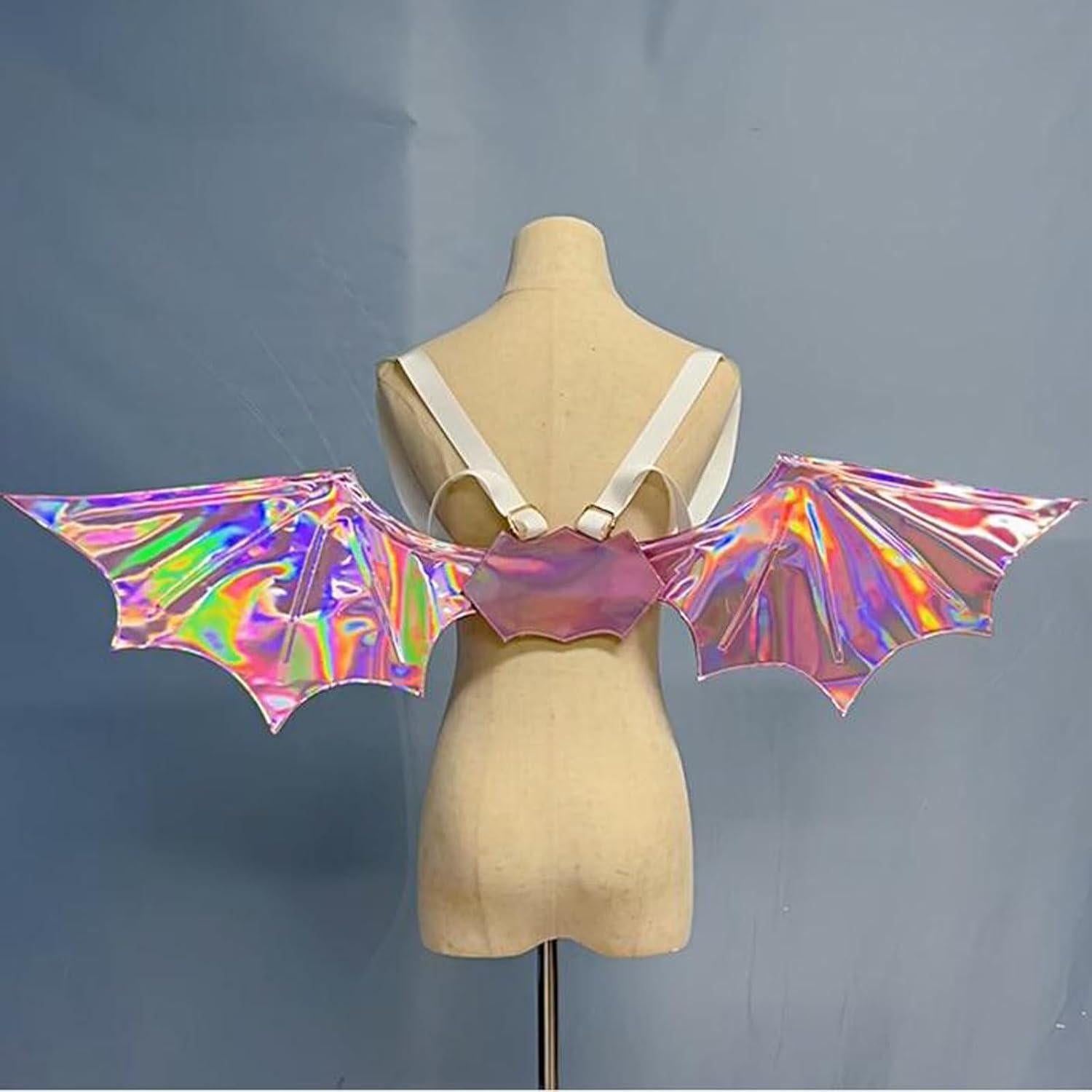 Ala de Diablo ATekatac Rosa Accesorio Halloween 99.8 cm