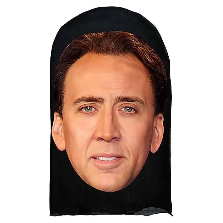 Máscara Facial Realista Malla Baraklava Quenloop para Cosplay