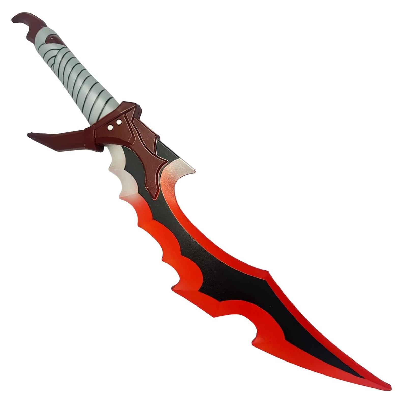 Daga de Espuma Medieval LALAPORT 43 cm para Cosplay y Rol