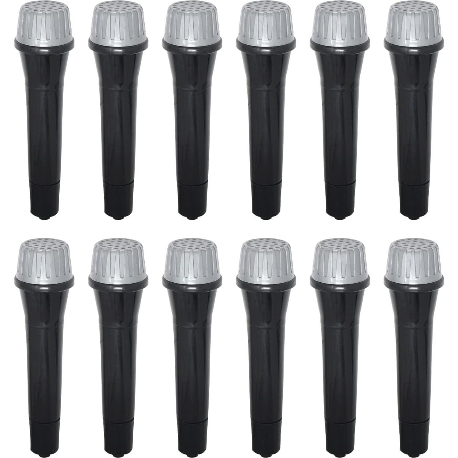 Disfraz de Micrófono Falso 12 Unidades para Niños - Tribello