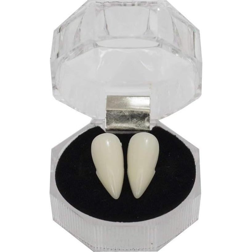 Secaden Dientes de Vampiro Falsos 3 Pares para Cosplay Halloween