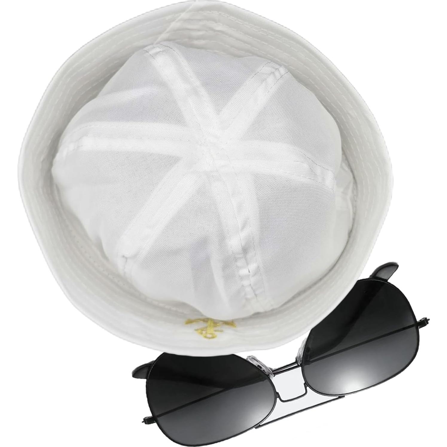 Gorra de Capitán Naval Unisex Admiral - Accesorio de Fiesta