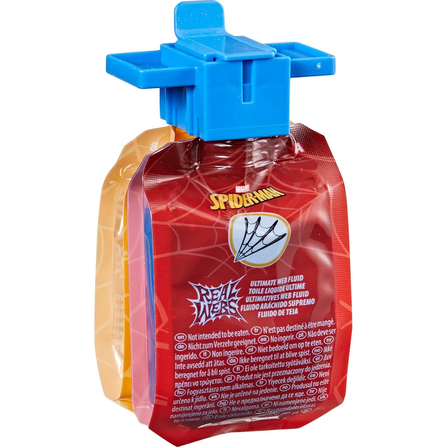 Recarga de Fluido de Telaraña Real Spider-Man Hasbro 136g