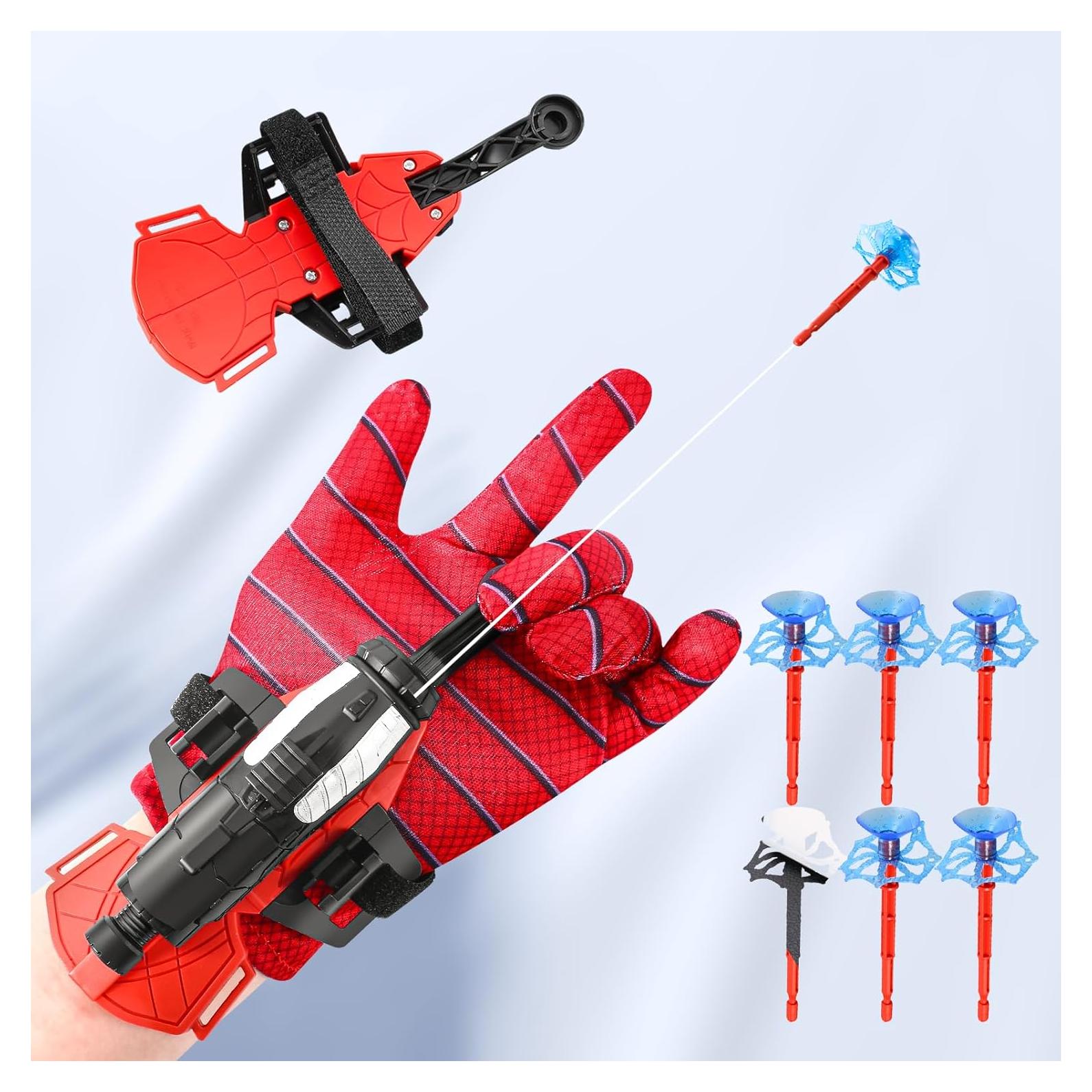 Guantes Lanzadores de Telaraña XieYuhao para Niños 8-12 Años