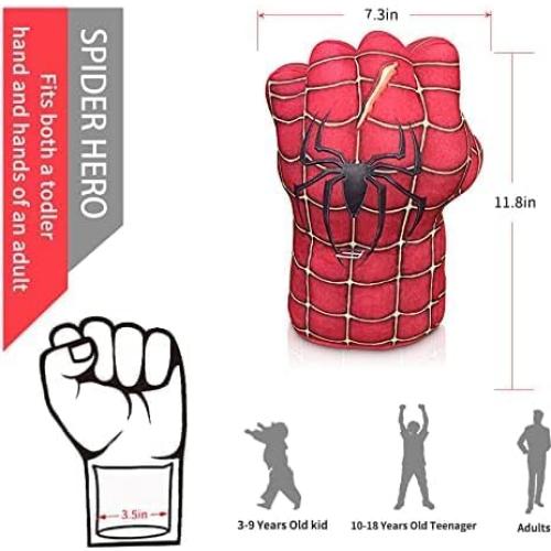 Guantes de Héroe Araña para Niños - Cosplay y Halloween