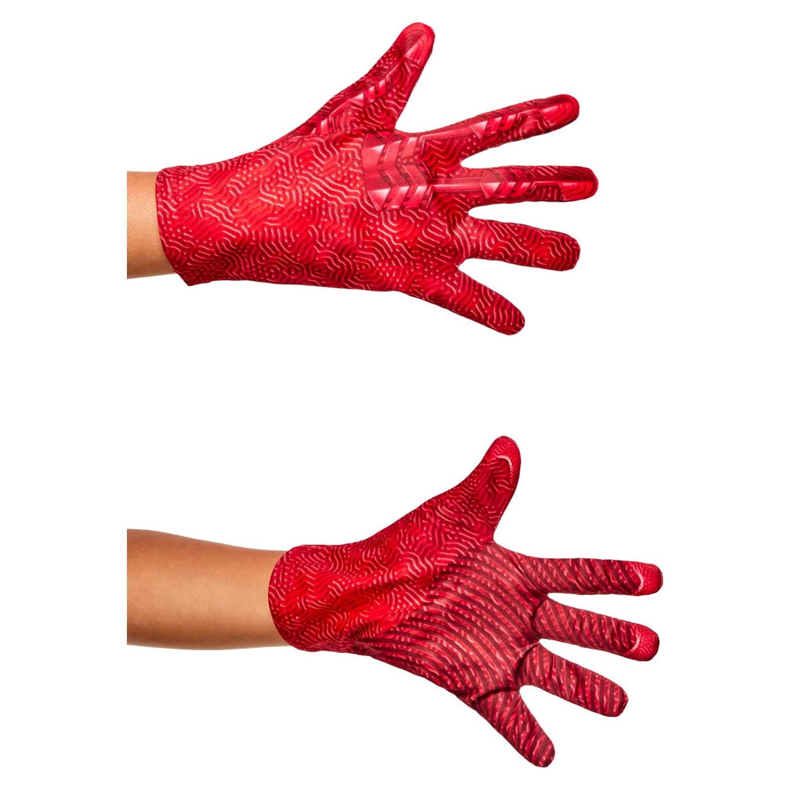 Guantes de disfraz DC The Flash Rubie's para niños - Talla única