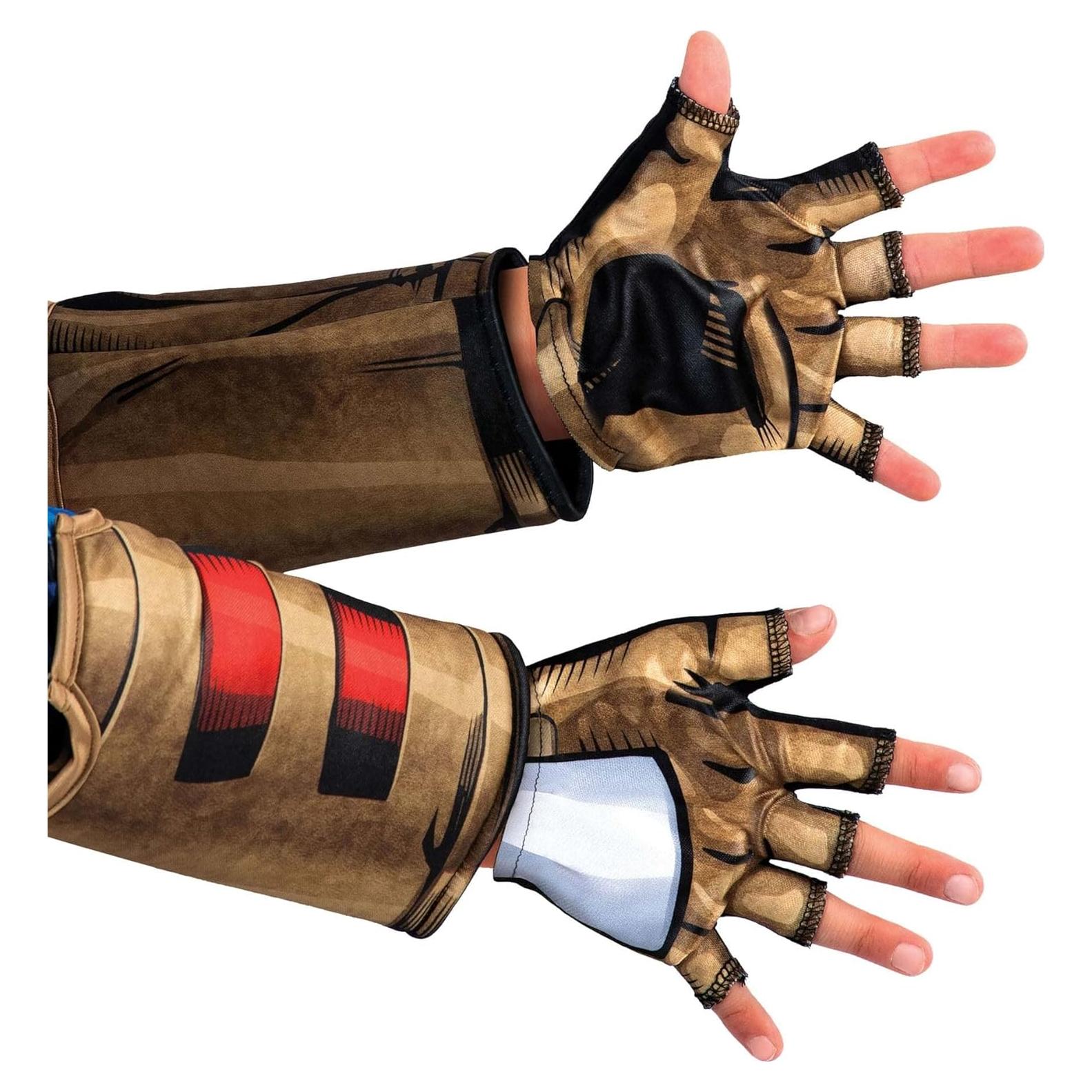 Guantes sin Dedos Capitán América Niños Estándar Jazwares