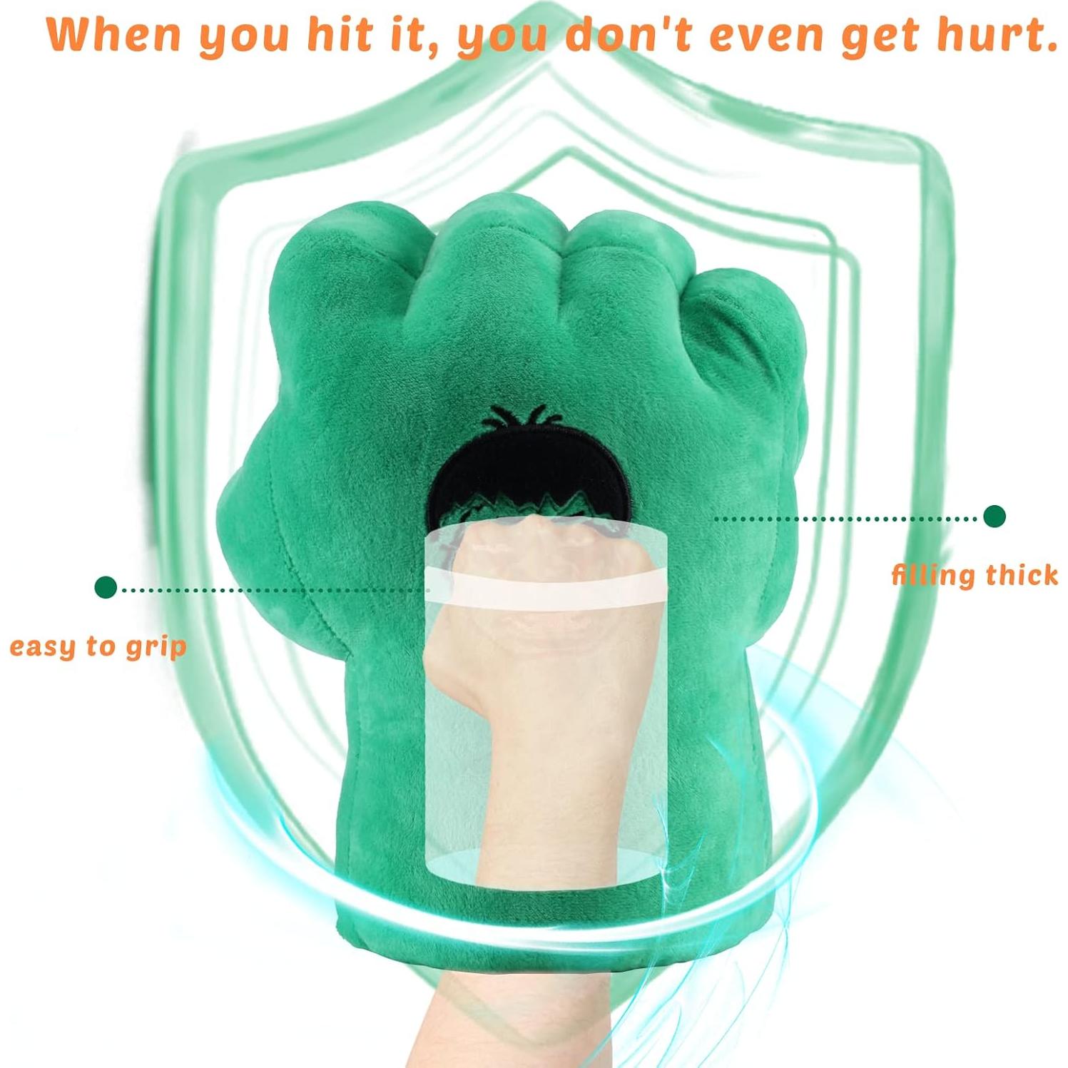 Guantes de Disfraz de Superhéroe Hulk - Regalo para Niños