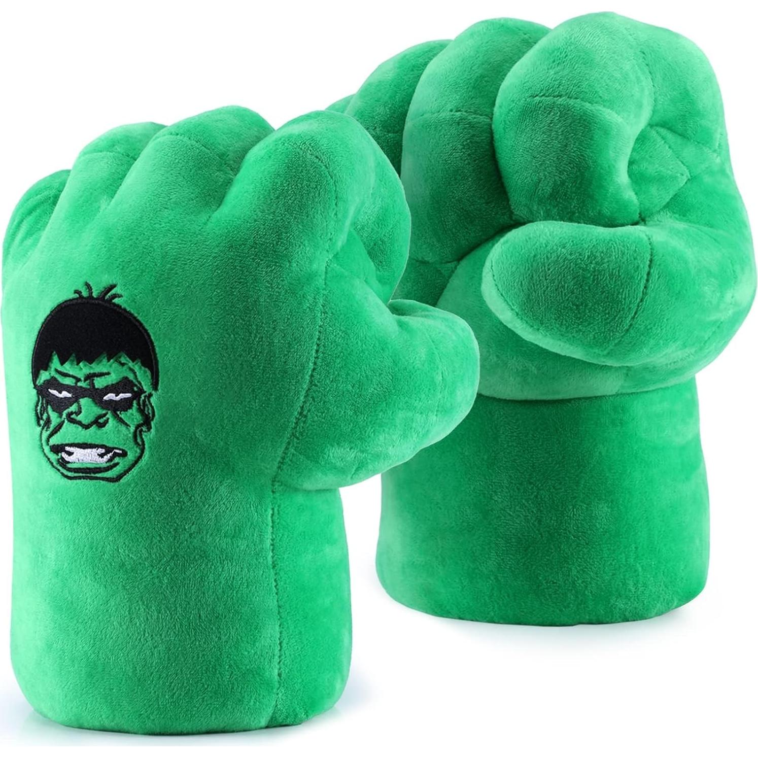 Guantes de Disfraz de Superhéroe Hulk - Regalo para Niños